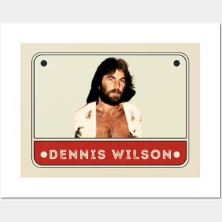 dennis wilson//Original vintage for fans Posters and Art